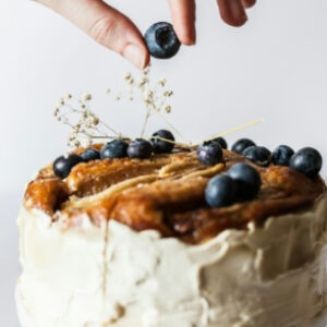 Salted Caramel Cloud Cake